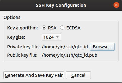 Create Key Pair